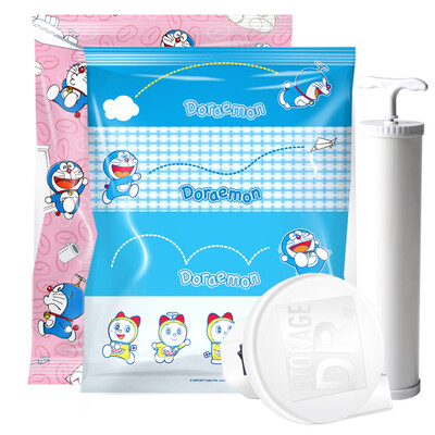 

Jingdong supermarket admission Dr DRSTORAGE A dream thick quilts clothing vacuum compression bag 17 sets of hand pump pu