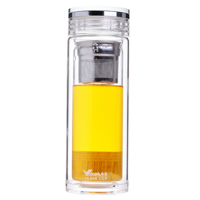 

[Супермаркет] Джингдонг Хуа Я. (Waya) двойной стеклянные чашки чашка HL76-350 бизнес подарочные коробки подарок фильтр из нержавеющей стали 350мл