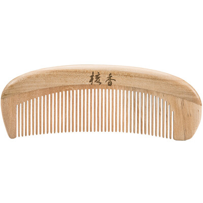 

Combed yellow peach combs send mom send girlfriend gift retro version comb M1308