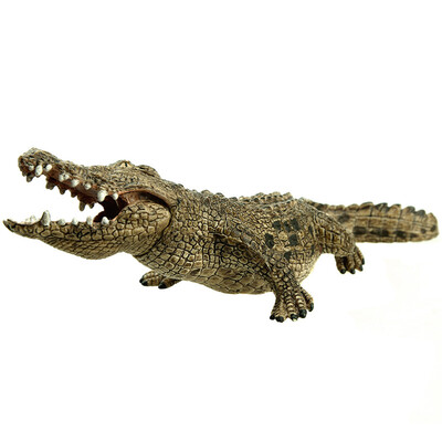 

Si Le Schleich German brand toys handmade paint color wild animal simulation animal model 3 years old children early teaching aids - crocodile toys SCHC14736