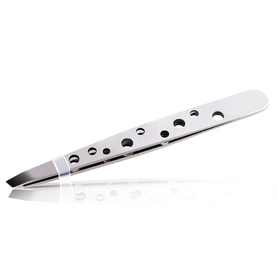 

Jingdong Supermarket excellent home UPLUS flexible stainless steel nine hole diagonal eyebrow clip eyebrow tweezers eyebrow eyebrow clip eyebrow clip close high elastic