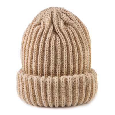 

Vedordna vedordna 0-12 months children knitted hat Korean version of the thick wool cap ear protection warm&lovely hat boys&girls baby hat MZ104 khaki all yards