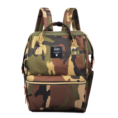 

New backpack female Japanese and Korean college students wind bag, male leisure travel backpack, Oxford cloth laptop bag