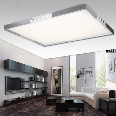 

Jingdong Supermarket) NVC lighting (NVC) ceiling lamp living room lamp bedroom lamp led lamp modern simple fashion crystal lamp rectangular monochromatic light (36W 6500K