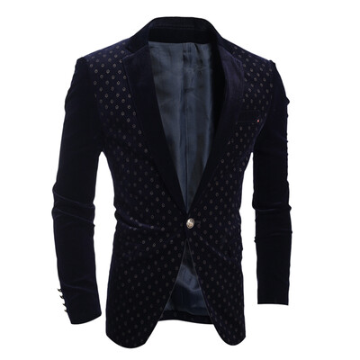 

Men Corduroy Suit Coat