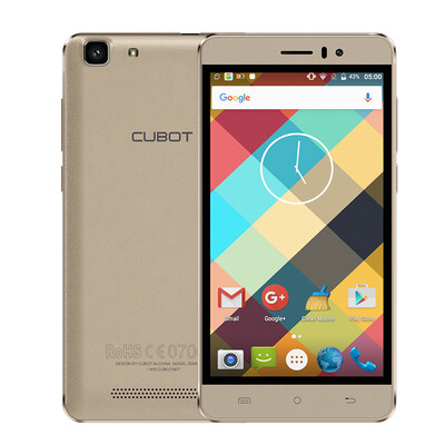 

CUBOT Rainbow MTK6580 Smart Phone gold 32G