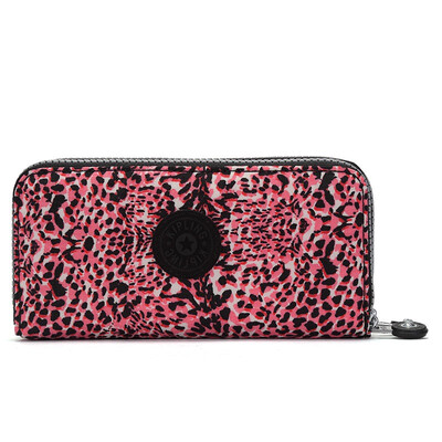 

Kipling City Simple Wild Accessories Package Лонг-кошелек K15027 Pink Leopard Print