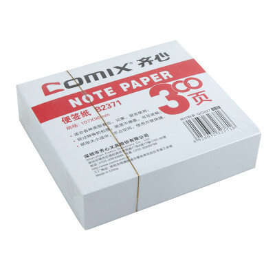 

Qixin COMIX note paper note paper 107x96mm office stationery B2371