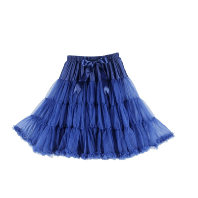 

B&N Woman 63cm One Layer Long Petticoat Tulle Pettiskirt Tutu Skirt Rockabilly