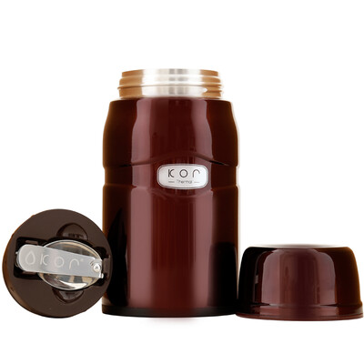 

Jingdong supermarket] KOR stainless steel vacuum insulation food cans 750ml soil Hao gold HBK-JAR002