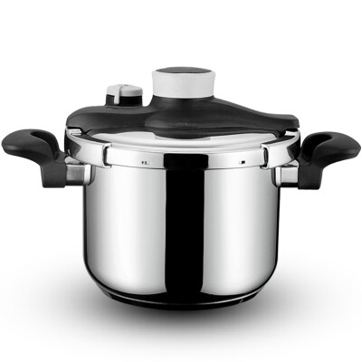 

【Jingdong Supermarket】 Platinum Dili Bodeux Venus Pressure Cooker 2 No. 6L 304 stainless steel 7 heavy safety insurance four-speed adjustment pressure induction cooker gas furnace