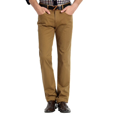 

Acacia bird xiangsiniao casual pants men in the thick Slim version of the micro-elastic straight trousers card its 32 yards