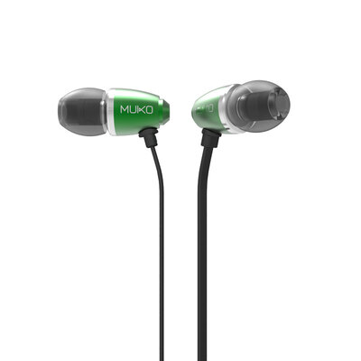 

MUKO L952 Наушники для наушников In-Ear для джаза и блюза iOS / Android Dual Platform Совместимый алюминий Материал Звук Чистый Британский зеленый