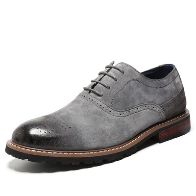 

OKKO retro shoes men&39s casual shoes lace shoes youth Bullock shoes shoes shoes shoes shoes shoes shoes 5790 gray 38 yards