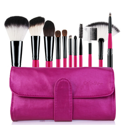 

Jingdong supermarket] excellent home (UPLUS) 11 professional make-up animal hair makeup brush (makeup brush powder brush blush brush eye shadow brush brush brush