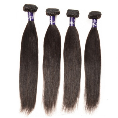 

Brazillian Straight Hair Extensions Brazilian Virgin Hair 4 Bundles Straight Unprocessed Human Hair Weave Cheap Hair Products