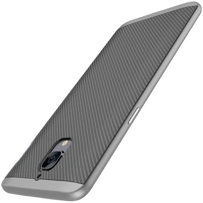 

KOOLIFE Bumblebee plus 33T Mobile Shell Cover Silicone Soft shell All-inclusive shell Applicable to a plus 3T Mobile phone sets Deep Space Gray