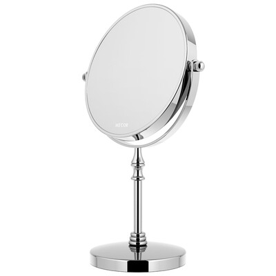 

MECOR 6-inch high-definition double-sided desktop makeup mirror dressing mirror side 3 times magnification 360 ° rotation 6060