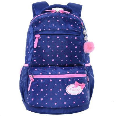 

Disney (Disney) Princess backpack female models fashion leisure package large capacity backpack primary and secondary school students bag PL0181B blue violet