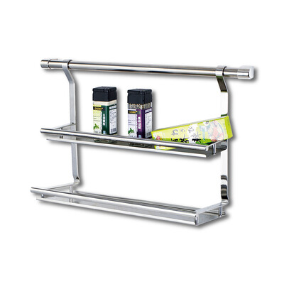 

GORLDE stainless steel hanging kitchen storage rack