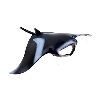

Si Le Schleich German brand toys handmade paint color marine wildlife simulation animal model children puzzle early education teaching aids - manta rice fish SCHC14698