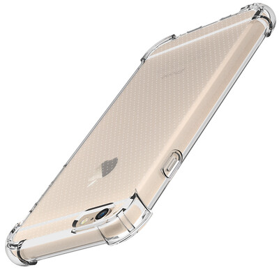

Корпус мобильного телефона ESCASE iPhone6s Plus для мобильных телефонов Apple 6Plus Комплект TPU для вскрытия подушки безопасности с мягкой оболочкой (с отверстием для веревки) 5.5 дюймов