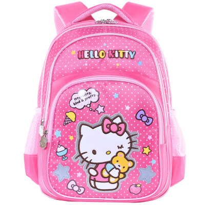 

[Jingdong supermarket] Hello Kitty (hellokitty) KT children bag fresh and simple leisure backpack primary school student bag CG-HK3080H pink