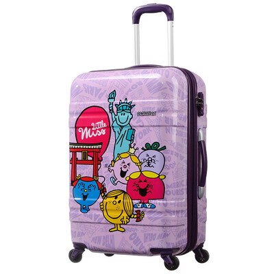 

American Tourister MMLM Purple Four Wheel Rotary Trolley Case 25 inches