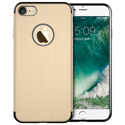 

Cool Le Feng Apple iPhone7 mobile phone case iphone 7 metal frame after the shell 47-inch shatter-resistant shell wise series - gold