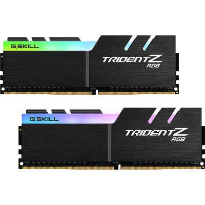 

(G.SKILL) серия волшебных метров DDR4 2400 частота 16G (8Gx2) настольная память для настольных ПК RGB светлая панель (F4-2400C15D-16GTZR)