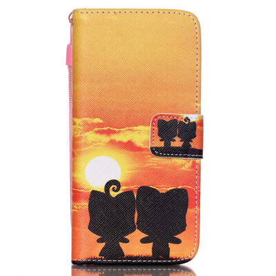 

Али Дизайн Кожа PU откидная крышка бумажника карты держатель чехол для IPHONE 6G