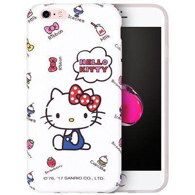 

Плюс отличная серия Hello Kitty iPhone5 / 5S / SE телефона оболочка / защитный рукав мультфильм силиконовая мягкая оболочка Выдерживает падение невинности Katie
