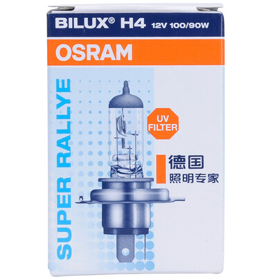 

Osram (OSRAM) H4 автомобиля лампа дальнего света фар света лампы галогенные пучка [3200K 90 / 100W 12V] (Single Pack)