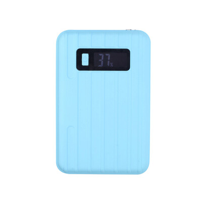 

Portable Charger 12000mAh Power Bank USB Battery Pack 20 USB Ports Li-polymer Battery External Battery For Smartphones Blue