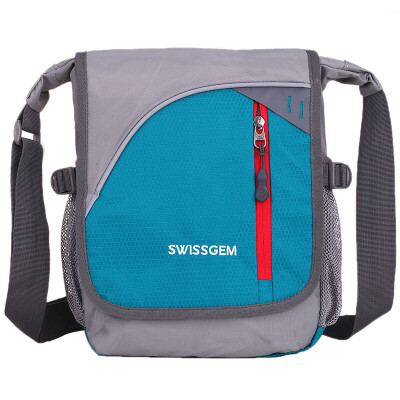 

[Jingdong Supermarket] SVVISSGEM shoulder bag leisure package men and women business sports breathable light messenger bag travel bag SA-9830 black