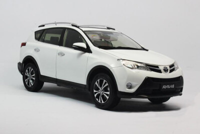 

Масштаб 1:18 Toyota RAV4 2013 Diecast модель автомобиля белый