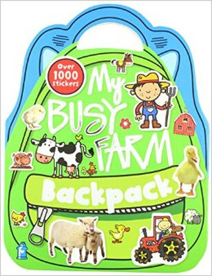 

Shaped Sticker Books My Busy Farm Backpack