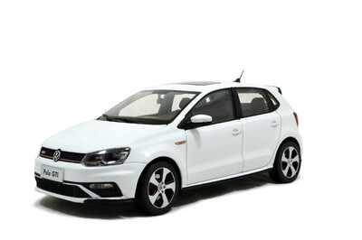 

118 scale VW Volkswagen New Polo GTI 2015 diecast model car white