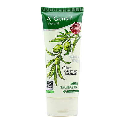 

An Anjin pure A'Gensn olive oil moisturizing facial cleanser 85g
