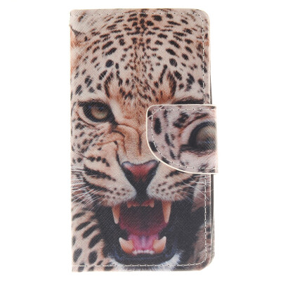 

Puma Design PU Leather Flip Cover Wallet Card Holder Case for LG Leon