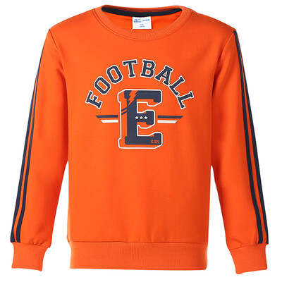 

ERKE ERKE children's sports shirt children's sports shirt round neck sportswear 63217114032 bright orange red 130