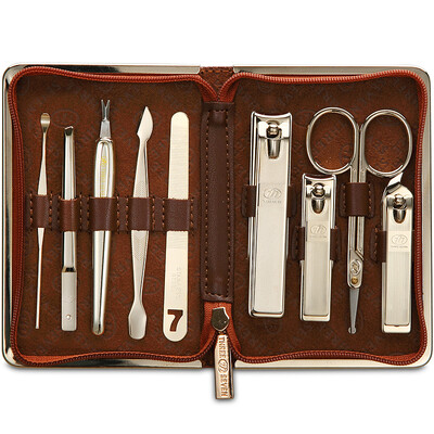 

【Jingdong Supermarket】 777 Nail Knife Set Nail Clamp Clamp Set 9pcs Set TS-940TC Black