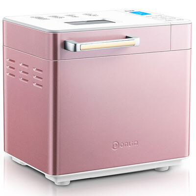 

Donlim bread machine automatic sprinkle fruit&surface hot baking 25 kinds of menu DL-T15W pink color steel