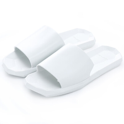 

[Jingdong supermarket] set pure (JICHUN) slippers summer anti-slip home outdoor couples slippers bathroom breathable men and women black 36-37 yards (for 34-35 yards) 16009