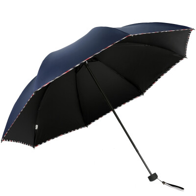 

Jingdong Supermarket Paradise umbrella century good margin black rubber twist sun umbrella sun umbrella 33186E sauce red