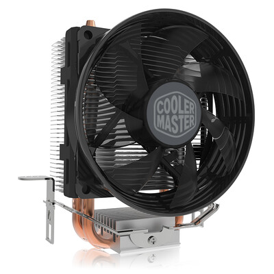 

Cooler Master T20 CPU cooler support multi-platform 2 heat pipe delivery process 80mm low noise fan removable buckle straight touch heat pipe