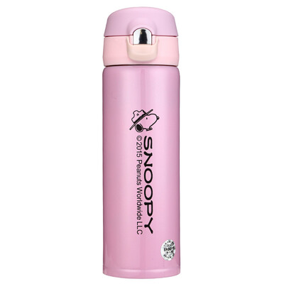 

[Супермаркет] Jingdong Snoopy (SNOOPY) 450мл нержавеющей стали кружка офис на открытом воздухе крышку стеклянной изоляции Кубок автомобиль ключ, чтобы открыть синий DM-3013