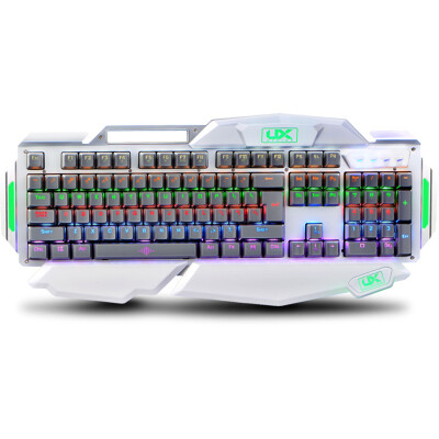 

Think of MK915 Aurora mixed version of the 104 key game mechanical keyboard space silver green axis