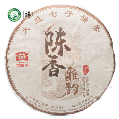 

Aged Aroma Menghai Dayi TAETEA Pu-erh Tea Cake Pu Er Cooked Shu Puer 2015 Ripe