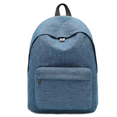 

Light rider shoulder bag female Korean multi-functional mummy bag schoolbag female junior high school male male travel backpack 508 blue